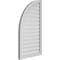 Ekena Millwork Quarter Round Top Left Surface Mount PVC Gable Vent w/ 2"W x 1-1/2"P Brickmould Frame, 24"W x 42"H GVPQL24X4202SF - alternate 4